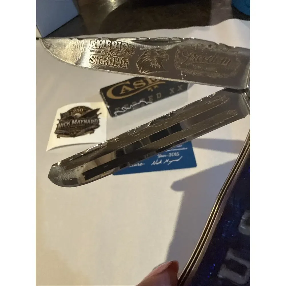 Custom Case XX Trapper Knife Nick Maynard Customs